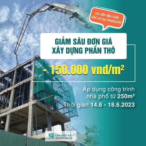 TƯ VẤN NHẬN ƯU ĐÃI XÂY NHÀ CÙNG KIẾN THIẾT VIỆT TẠI TRIỂN LÃM VIETBUILD 2023