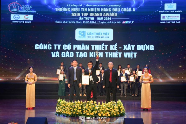 Kiến Thiết Việt – Thương hiệu Tín nhiệm hàng đầu Châu Á 2024