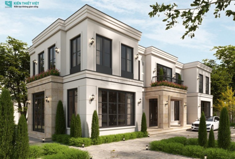 Thiết Kế Biệt Thự Tân Cổ Điển