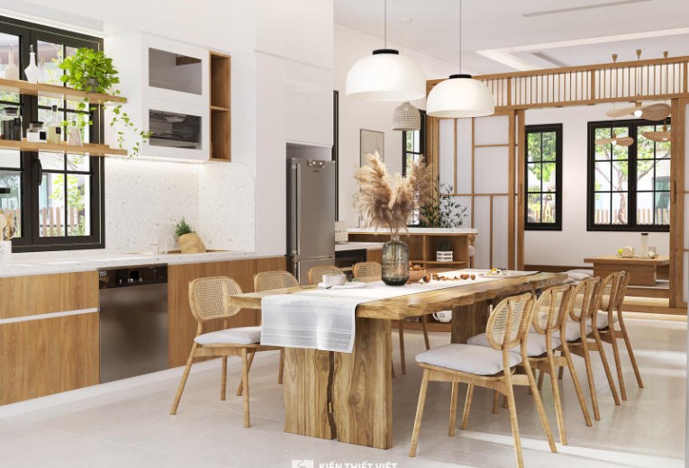 Thiết kế nội thất – Biệt thự Wabi Sabi Phan Thiết