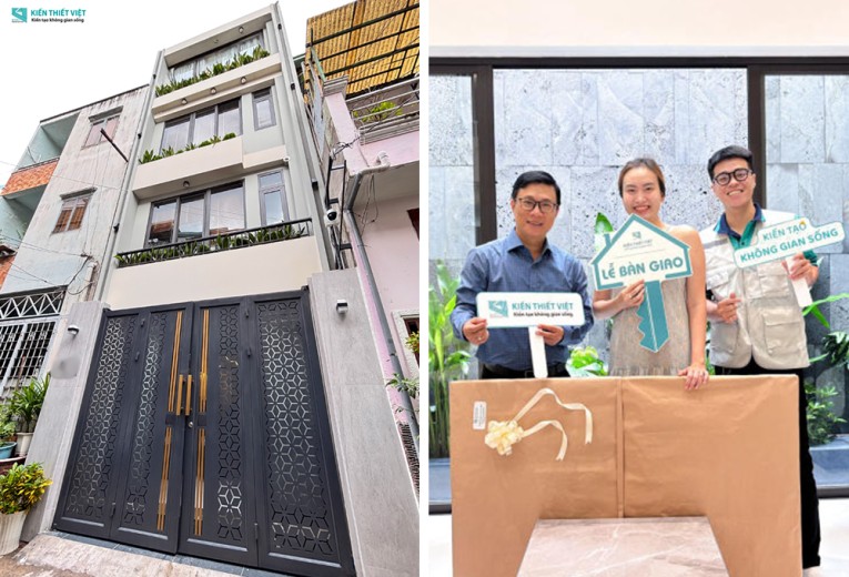 BÀN GIAO CÔNG TRÌNH NOVA HOUSE I TỔ ẤM HIỆN ĐẠI GIỮA LÒNG THÀNH PHỐ