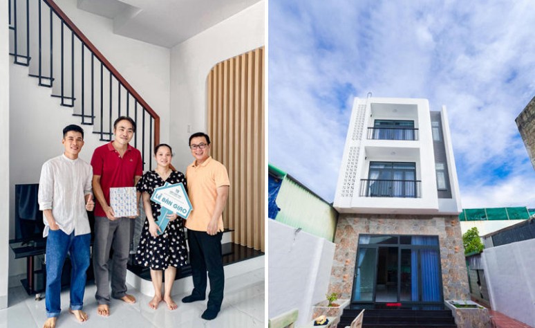 [Bàn giao] Nhà phố hiện đại 3 tầng