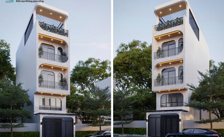 H HOUSE – VẺ ĐẸP CỦA ĐƯỜNG CONG VÀ SỰ TĨNH LẶNG