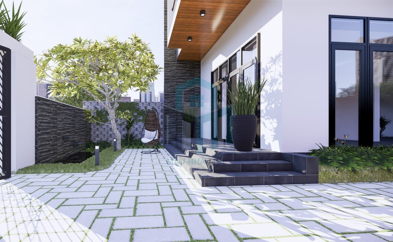 Phối cảnh 3D – Biệt thự sân vườn tại Daknong (4)