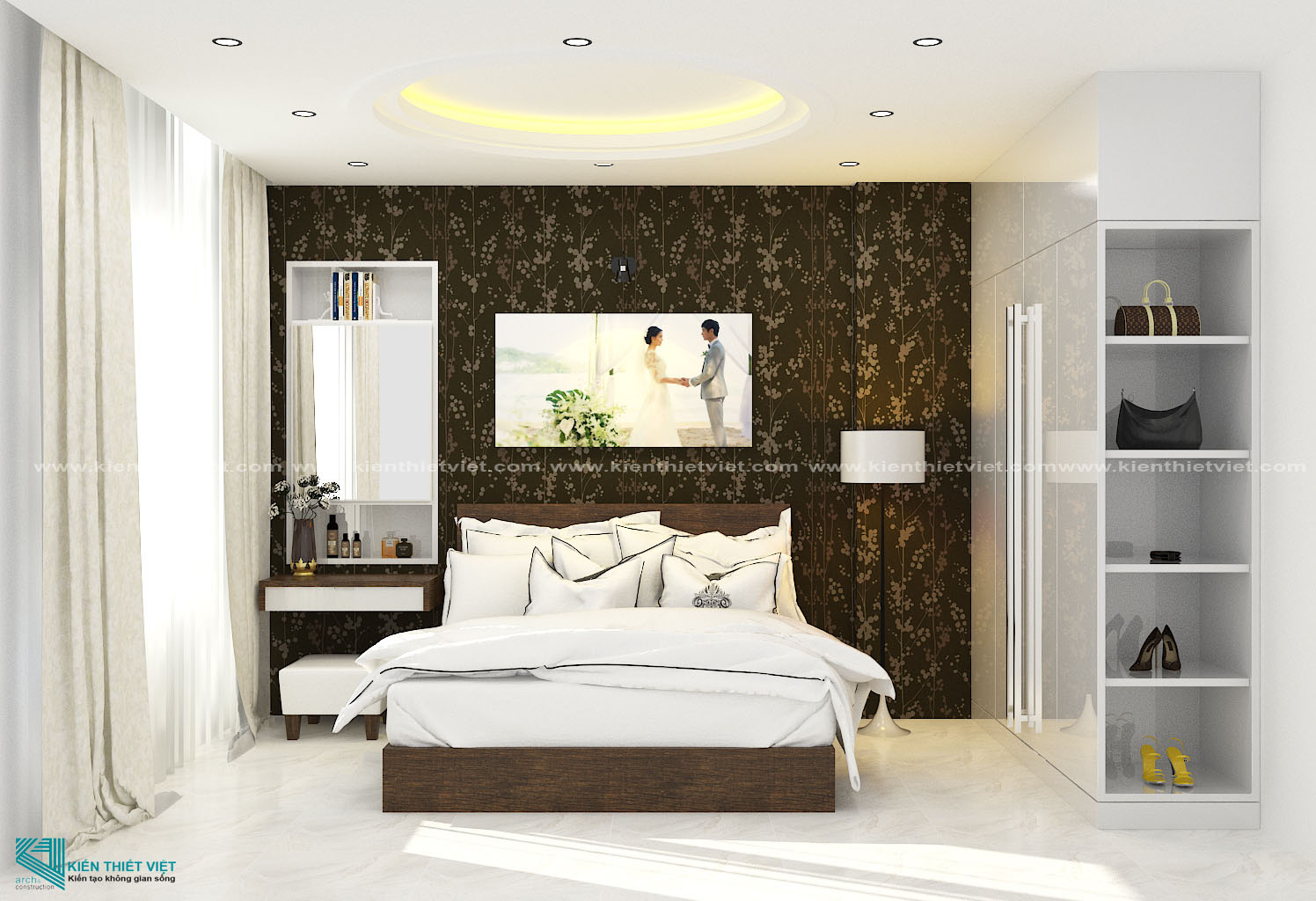 Phối cảnh 3D – Biệt Thự 3 tầng hiện đại quận 10 (13)