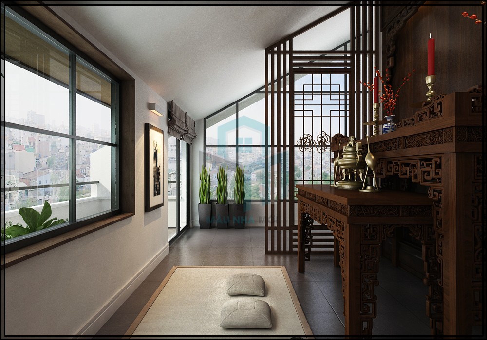 Phối cảnh 3D – Biệt thự hiện đại mới tại quận 2 – Kiến Thiết Việt (1)