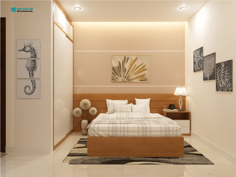 Phối cảnh 3D – Thiết kế nhà phố 1 trệt 1 lửng 2 lầu tân cổ điển (10)