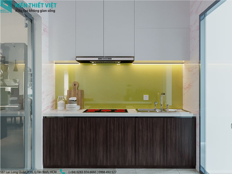 Phối cảnh 3D – Thiết kế nội thất căn hộ Hado Centrosa Garden 2 phòng ngủ (4)