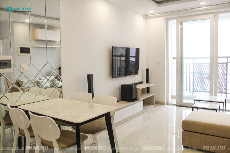 Phối cảnh 3D – Thi công nội thất căn hộ Saigon Mia (6)