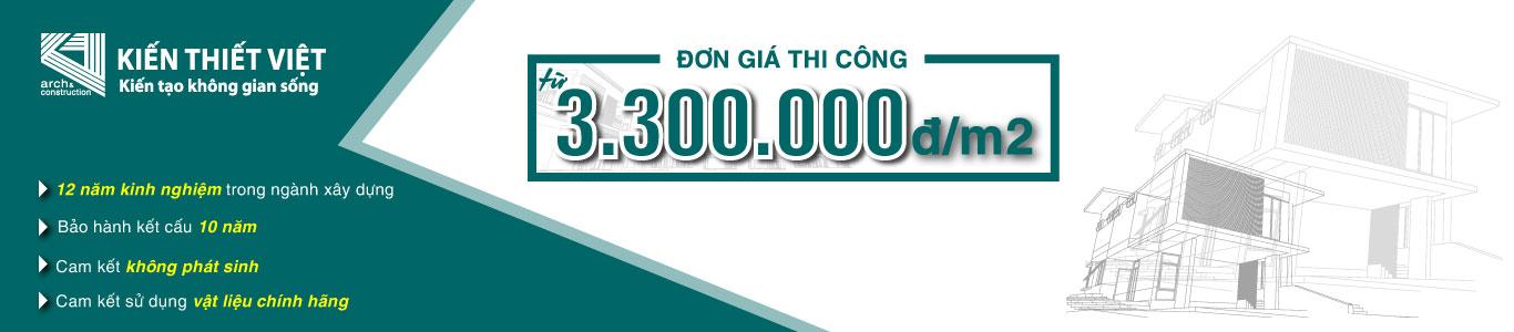 đơn giá xây nhà phần thô