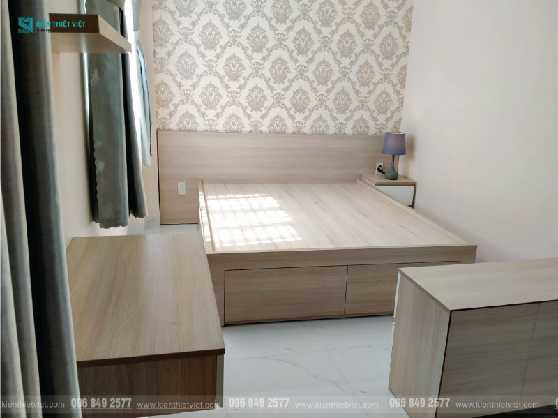 Phối cảnh 3D – Xây nhà chìa khóa trao tay 1 trệt 2 lầu + trọn gói nội thất (7)