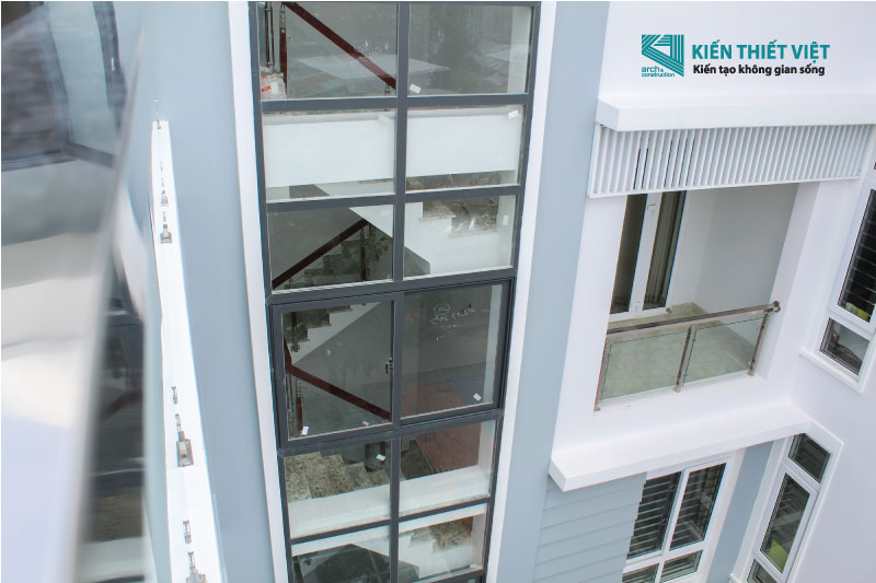 Phối cảnh 3D – Nhà phố 1 trệt 3 lầu quận 7 – thi công xây dựng nhà phố có thang máy (12)