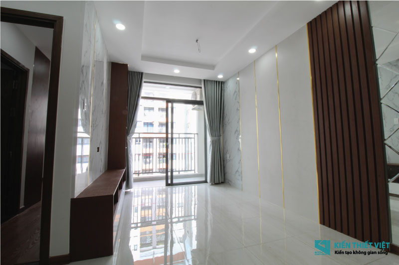 Phối cảnh 3D – Thi công nội thất gỗ căn hộ chung cư Him Lam Phú An (4)