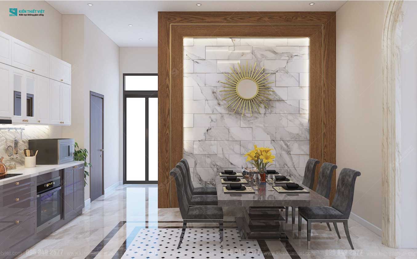 Phối cảnh 3D – Biệt thự phố tân cổ điển giữa lòng Sài Gòn (8)