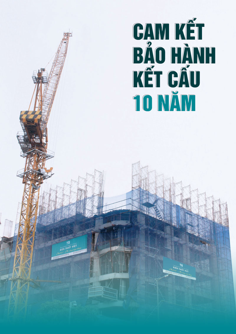 cam kết bảo hành kết cấu 10 năm