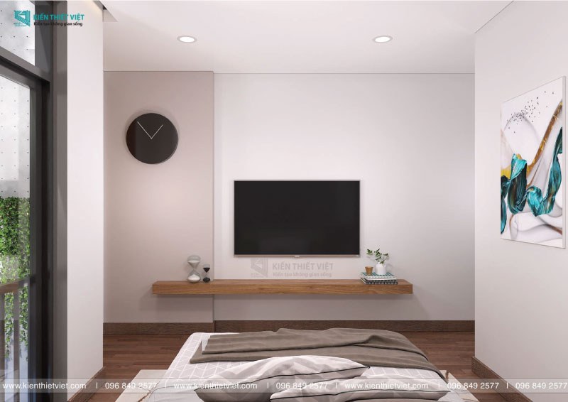 Phối cảnh 3D – Thiết kế nhà phố 1 trệt 1 lửng 2 lầu có sân thượng – 4x16m (10)