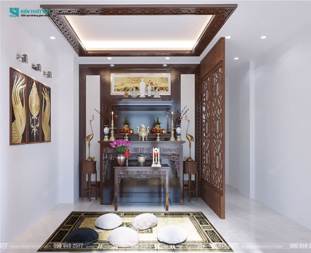 Phối cảnh 3D – Thiết kế nhà phố hiện đại 1 trệt 2 lầu tại quận 9 (14)