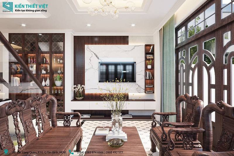 Thiết kế nội thất phòng khách (7)