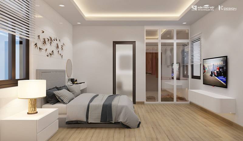 thiết kế phòng ngủ số 2 nhà chị hiền củ chi (25)