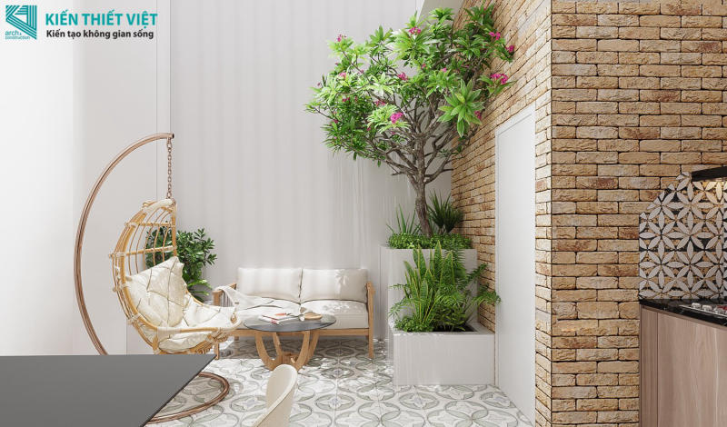 Phòng khách kết hợp với bếp (14)