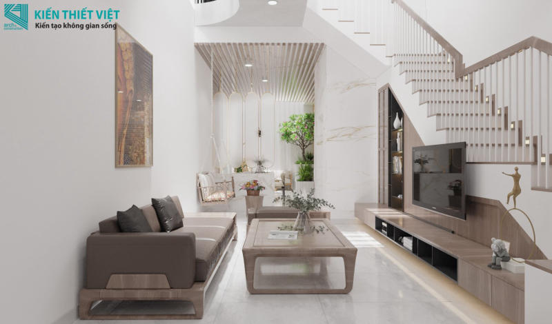Phòng khách kết hợp với bếp (6)