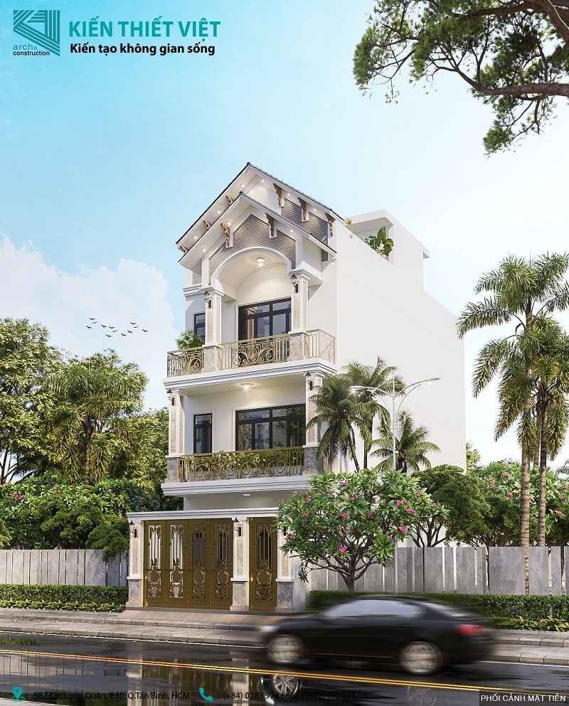 Phối cảnh mặt tiền (2)