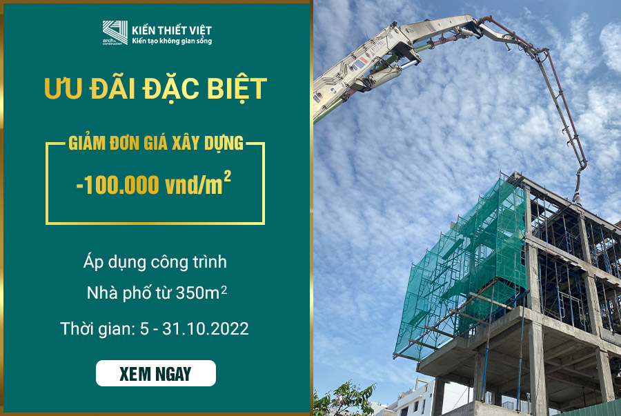 Ưu đãi giảm đơn giá xây dựng