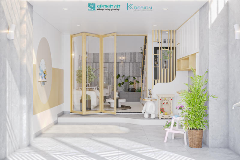 Thiết kế phòng khách bếp (4)