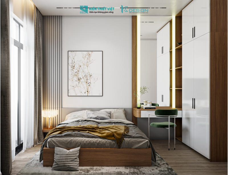 Thiết kế nội thất phòng ngủ – Nội thất phòng ngủ master (19)