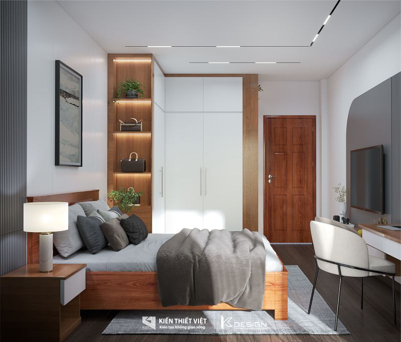 Thiết kế nội thất phòng ngủ – Phòng ngủ master (23)