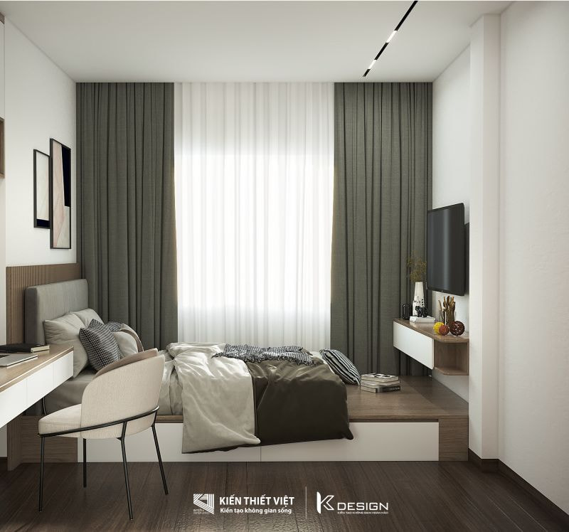 Thiết kế nội thất phòng ngủ – Phòng ngủ 2 (31)