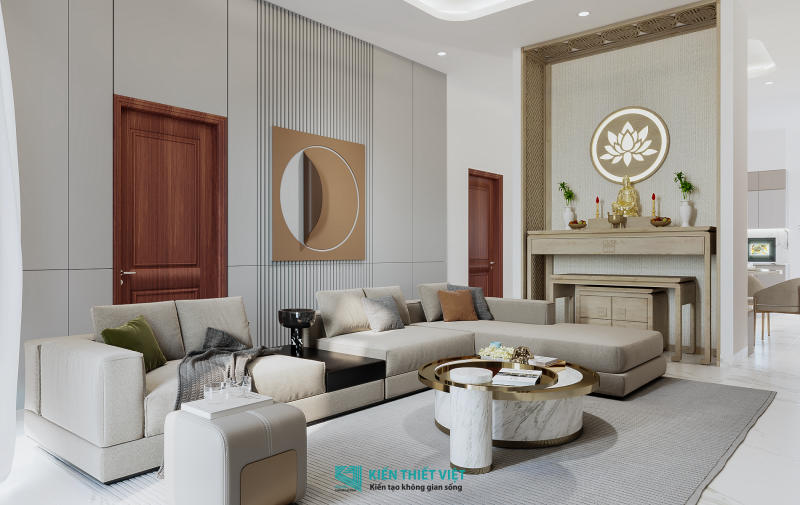 Thiết kế nội thất phòng khách (4)