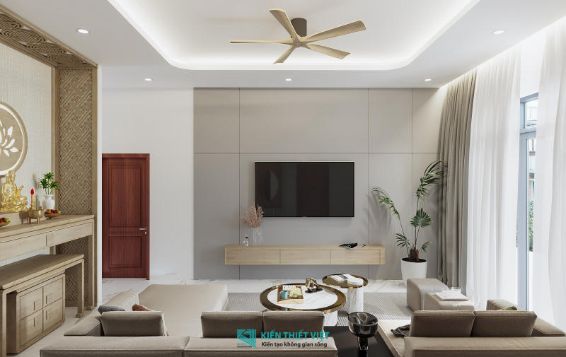 Thiết kế nội thất phòng khách (3)