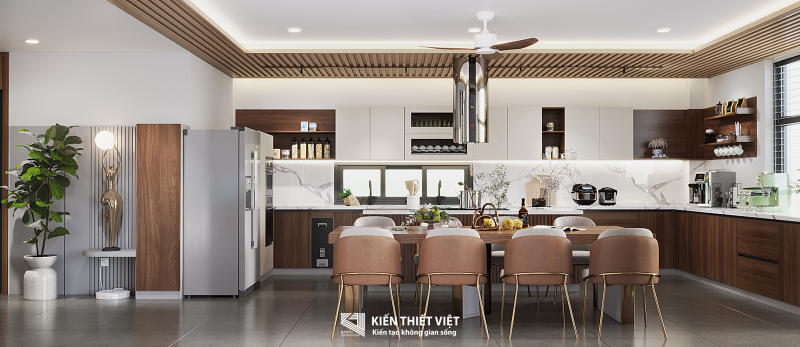 Thiết kế nội thất phòng bếp – Nội thất phòng bếp lầu 3 (7)