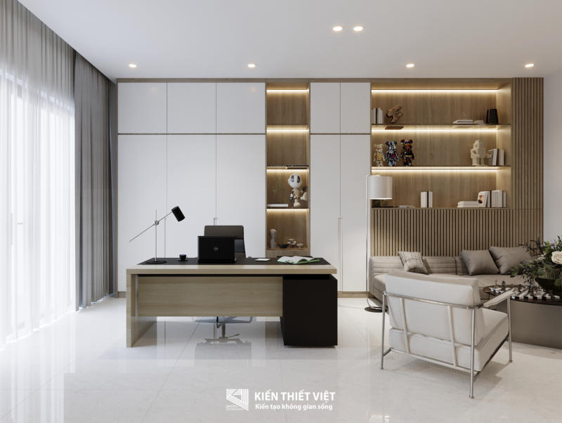 Thiết kế nội thất phòng làm việc (9)