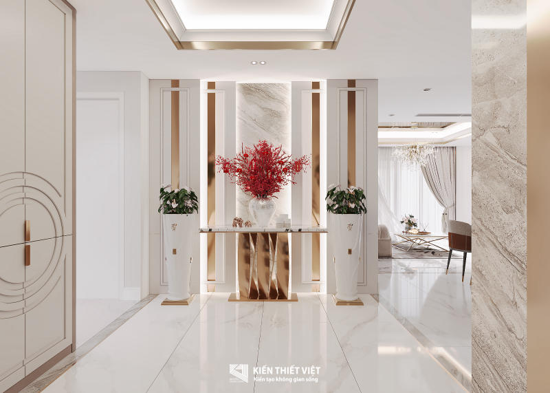 Thiết kế nội thất phòng khách bếp (1)