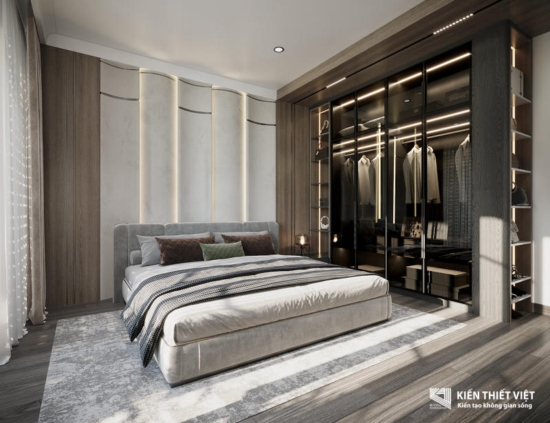 Thiết kế nội thất phòng ngủ – Phòng ngủ 01 (14)
