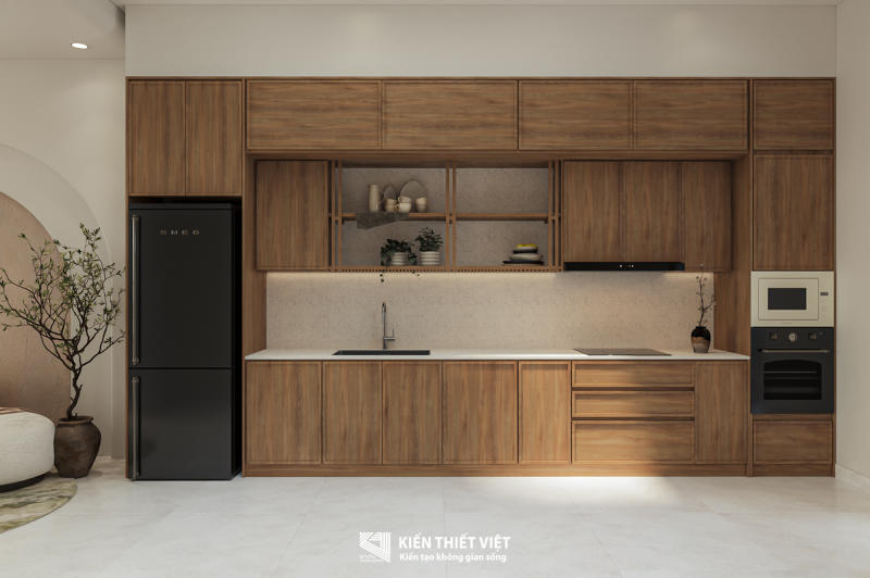 Thiết kế nội thất phòng khách bếp (7)