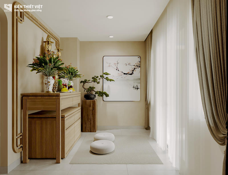 Thiết kế nội thất phòng ngủ – Thiết kế không gian thờ cúng (31)