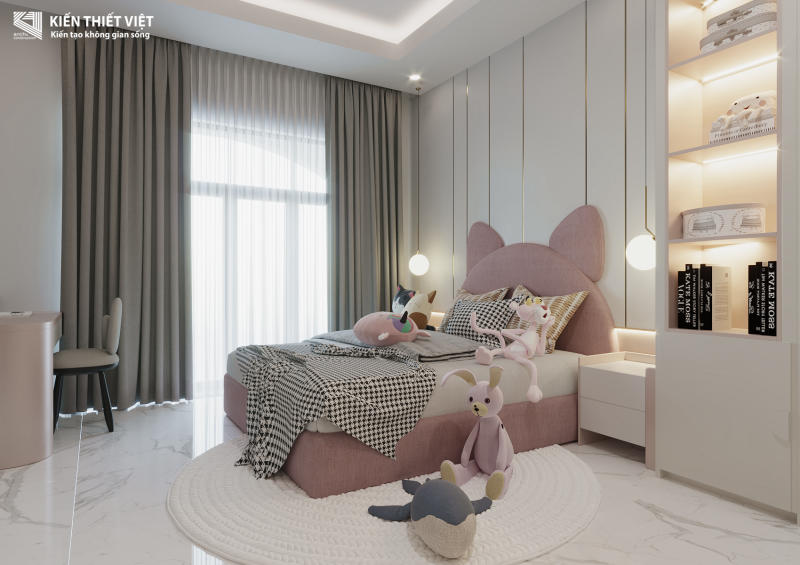 Thiết kế nội thất phòng ngủ – Phòng ngủ bé (25)