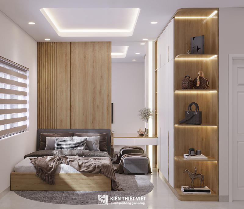 Thiết kế nội thất – Phòng ngủ 1 & 3 (8)