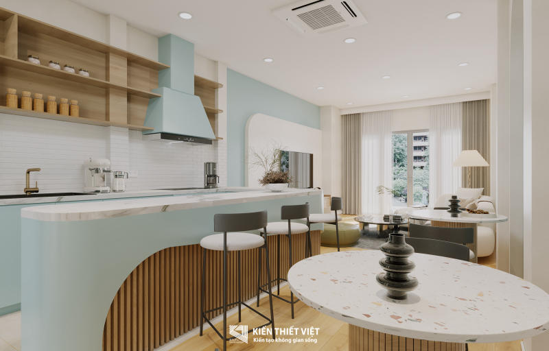 Thiết kế nội thất – Phòng khách bếp (27)