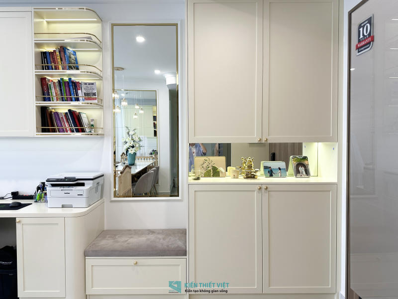 Nội thất tủ giày và bàn làm việc (1)