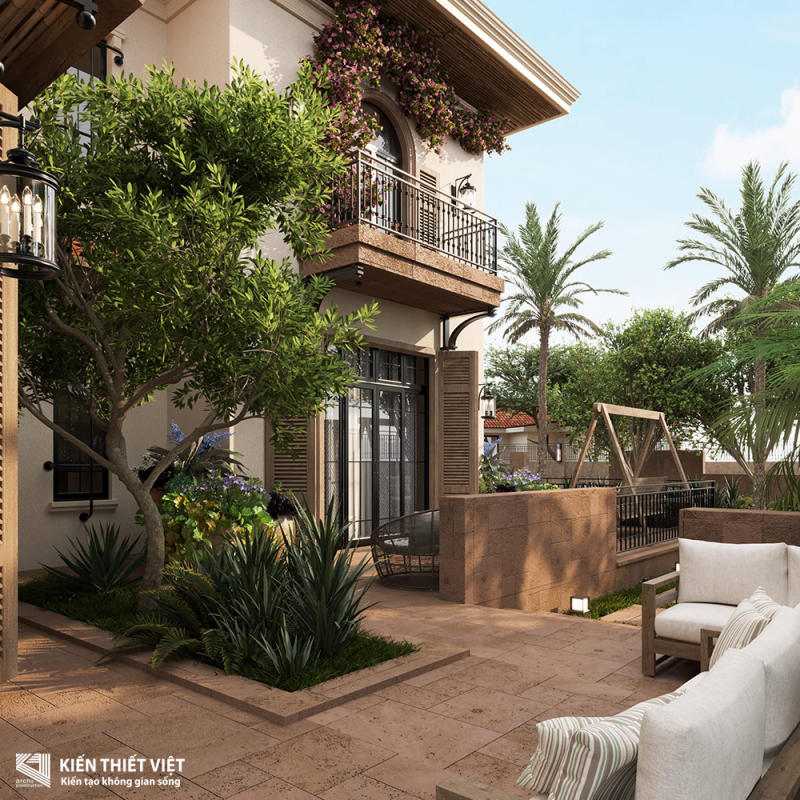 thiết kế biệt thự Santorini (Địa Trung Hải) (15)