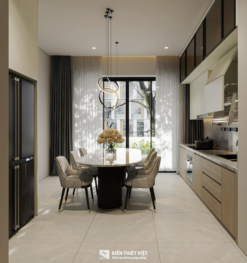 Thiết kế nội thất – Không gian khách bếp (10)