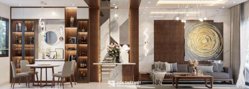 Thiết kế nội thất – Không gian khách bếp (9)