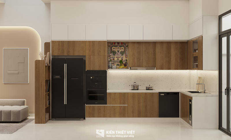 THIẾT KẾ NỘI THẤT – KHÔNG GIAN KHÁCH BẾP (10)