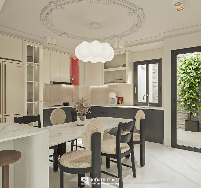 THIẾT KẾ NỘI THẤT – KHÔNG GIAN KHÁCH BẾP (13)