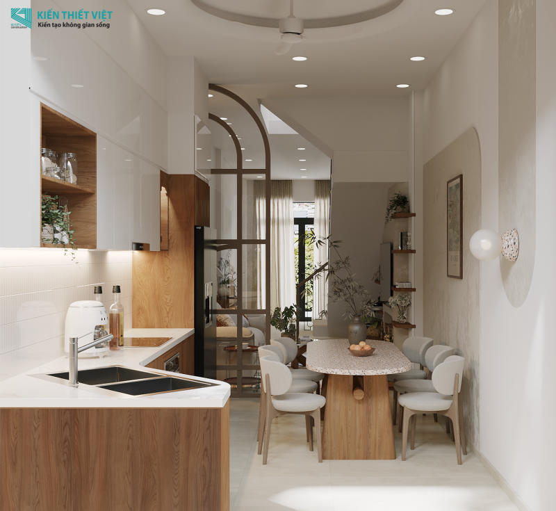 THIẾT KẾ NỘI THẤT – KHÔNG GIAN KHÁCH BẾP (10)