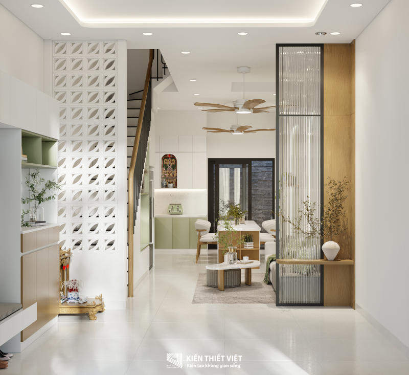 THIẾT KẾ NỘI THẤT – KHÔNG GIAN KHÁCH BẾP (3)